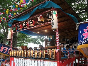 下九沢御嶽神社例大祭の写真