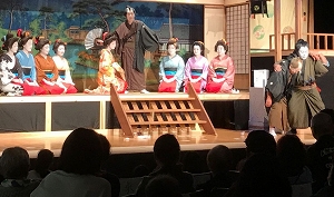 藤野村歌舞伎公演の様子