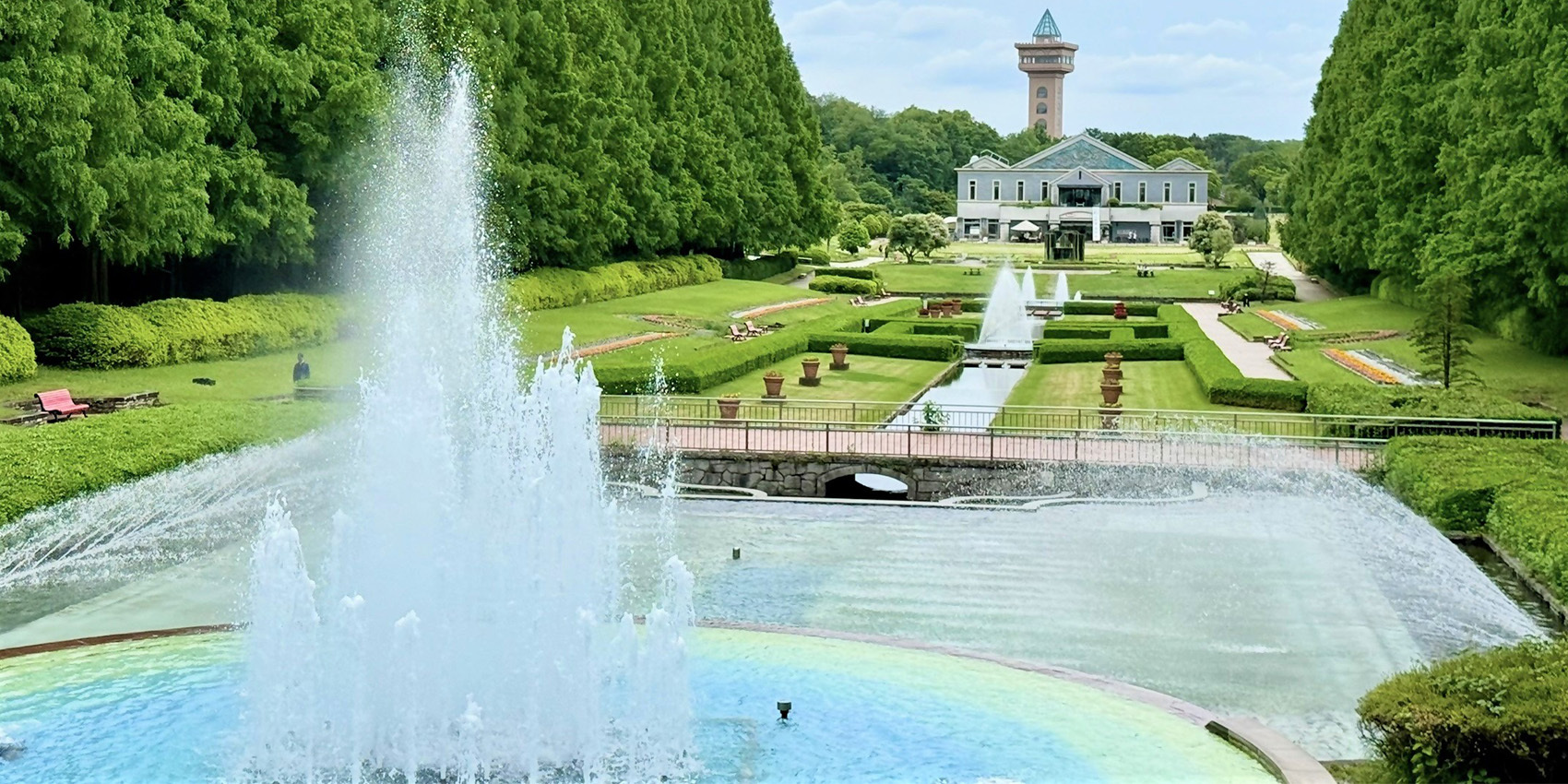 写真：フランス式庭園（相模原公園）