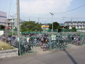 原当麻駅周辺の公共自転車駐車場