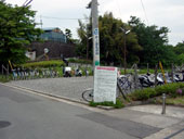 下溝駅周辺の公共自転車駐車場