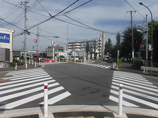 北東側整備済(巻込部)の写真
