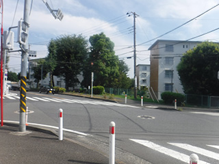 南東側未整備(巻込部)の写真