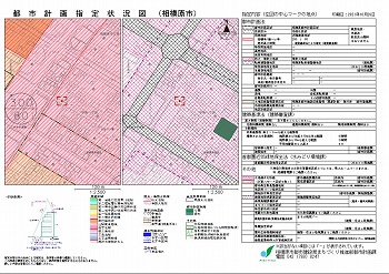 都市計画指定状況図見本