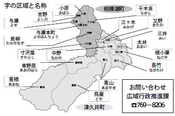 字の区域と名称