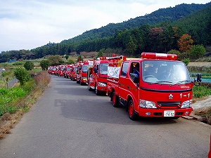 消防車の写真