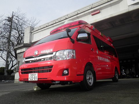 指揮車の写真