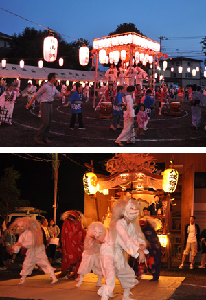 九沢盆踊り大会の写真
