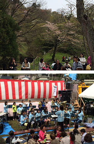稲生桜祭りの写真