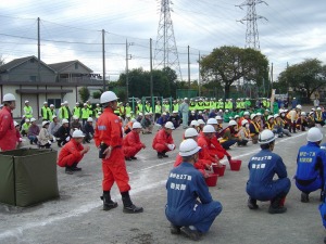 光が丘地区独立防災隊連絡協議会の活動の様子の写真2