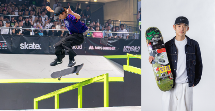 白井空良選手　写真