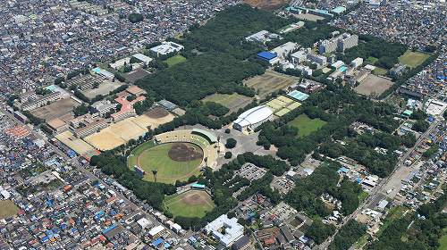 現在のキャンプ淵野辺の跡地の写真