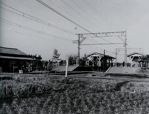 1948（昭和23）年ごろの小田急相模原駅の写真