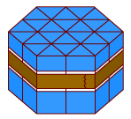 大きな六角柱を作る