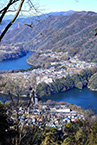 城山公園　築井城本城曲輪より津久井湖を望む（2025年1月撮影分）の拡大写真を表示