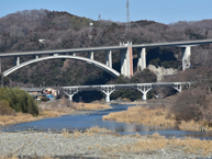 冬の小倉橋の拡大写真を表示