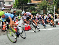 自転車ロードレース競技テストイベント（久保沢南公園）の拡大写真を表示