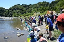 中道志川あゆまつりの拡大写真を表示