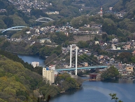 写真：相模湖3橋が見える景勝地「嵐山（あらしやま）」（高橋文男さん）