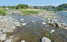 写真：串川の源流を探して（小池久男さん）