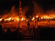 写真：秋葉神社の火祭り（小池久男さん）