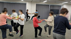 健康体操の様子