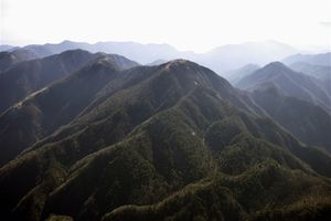 丹沢の山々の写真