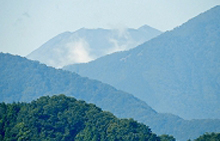 富士山頂の写真