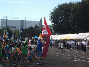 橋本町運動会の様子の写真