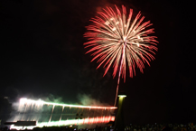 湖上祭花火大会の写真
