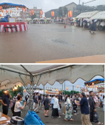 祭りの様子