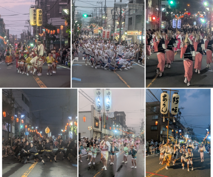 地元6連の写真