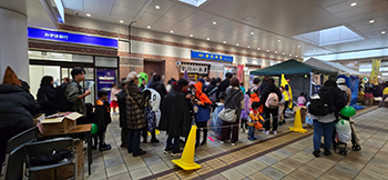 ボーノウォークのチェックポイント写真