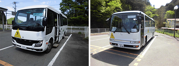 スクールバス車両　写真