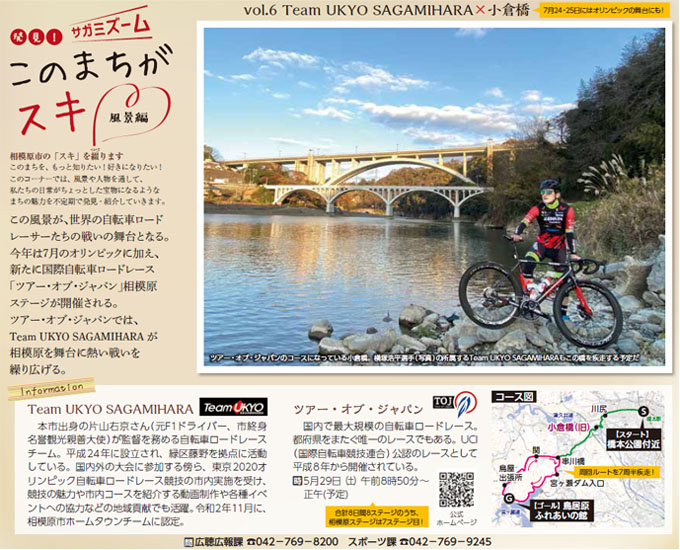 Team UKYO SAGAMIHARAと小倉橋の写真