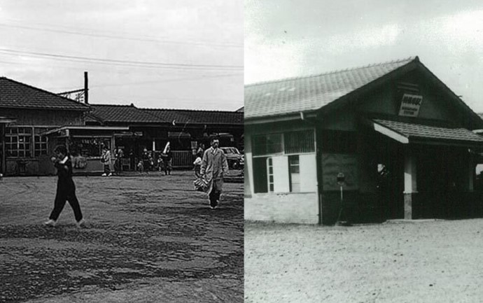 写真：橋本駅と相模原駅の昔の風景