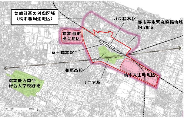 イメージ図：整備計画の対象地域