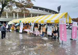 出展の様子の写真