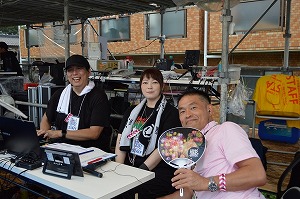 生放送ブース 写真