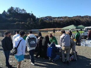 寒中水泳大会　写真