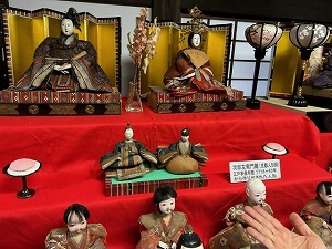 江戸中期の雛人形　写真