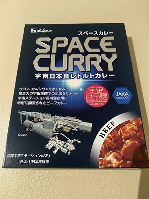 宇宙食カレー　写真