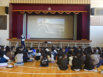 （九沢小）当日の写真