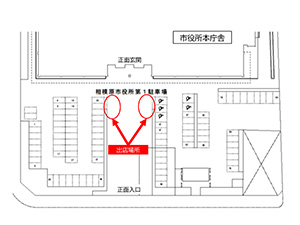 出店場所地図