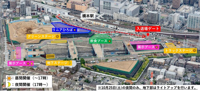 会場全体（イメージ図）