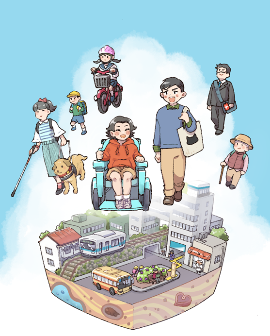 「神奈川に住んでるエルフ」イラスト