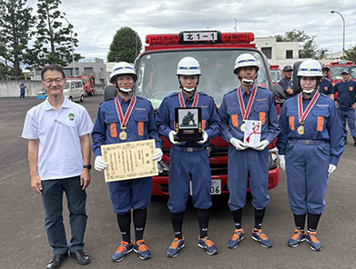 消防操法大会の写真2
