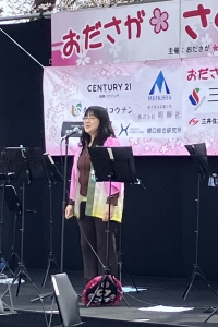 開会式のあいさつ