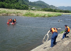 連携想定訓練の様子（全体）