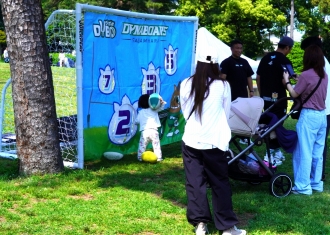 「相模原ダイナボアーズによるラグビー体験」